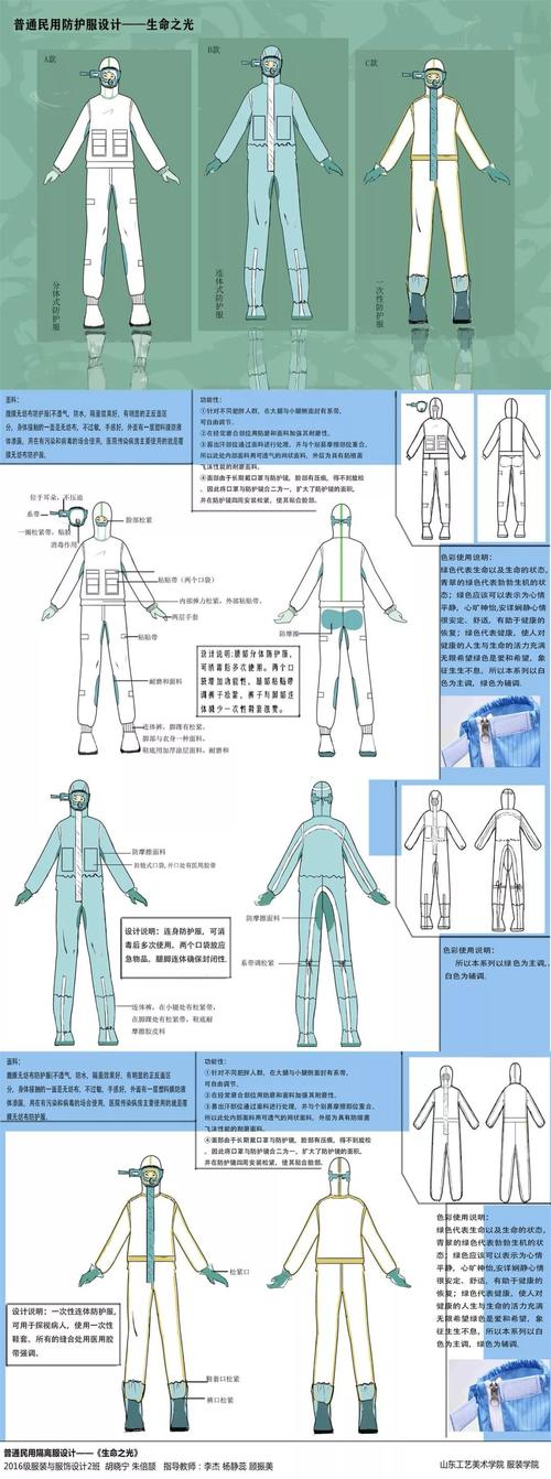 致敬最美“逆行者”!山东工艺美术学院推出疫情医护与隔离服装设计